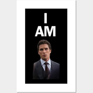 I AM Christian Bale Posters and Art